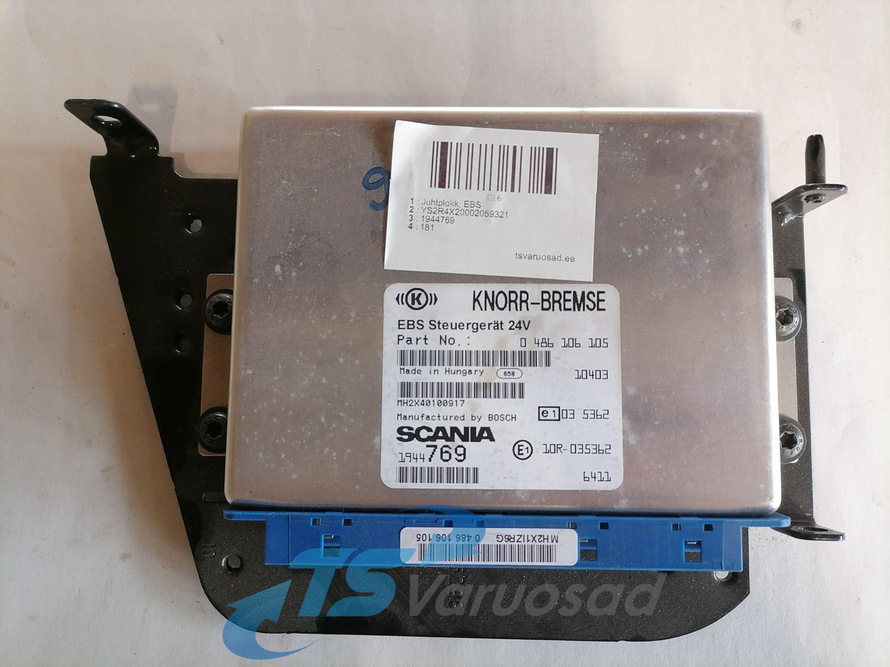 Scania Ecu, EBS 1944769 - Блок управления для Грузовиков: фото 1 Scania Ecu, EBS 1944769 - Блок управления для Грузовиков: фото 1