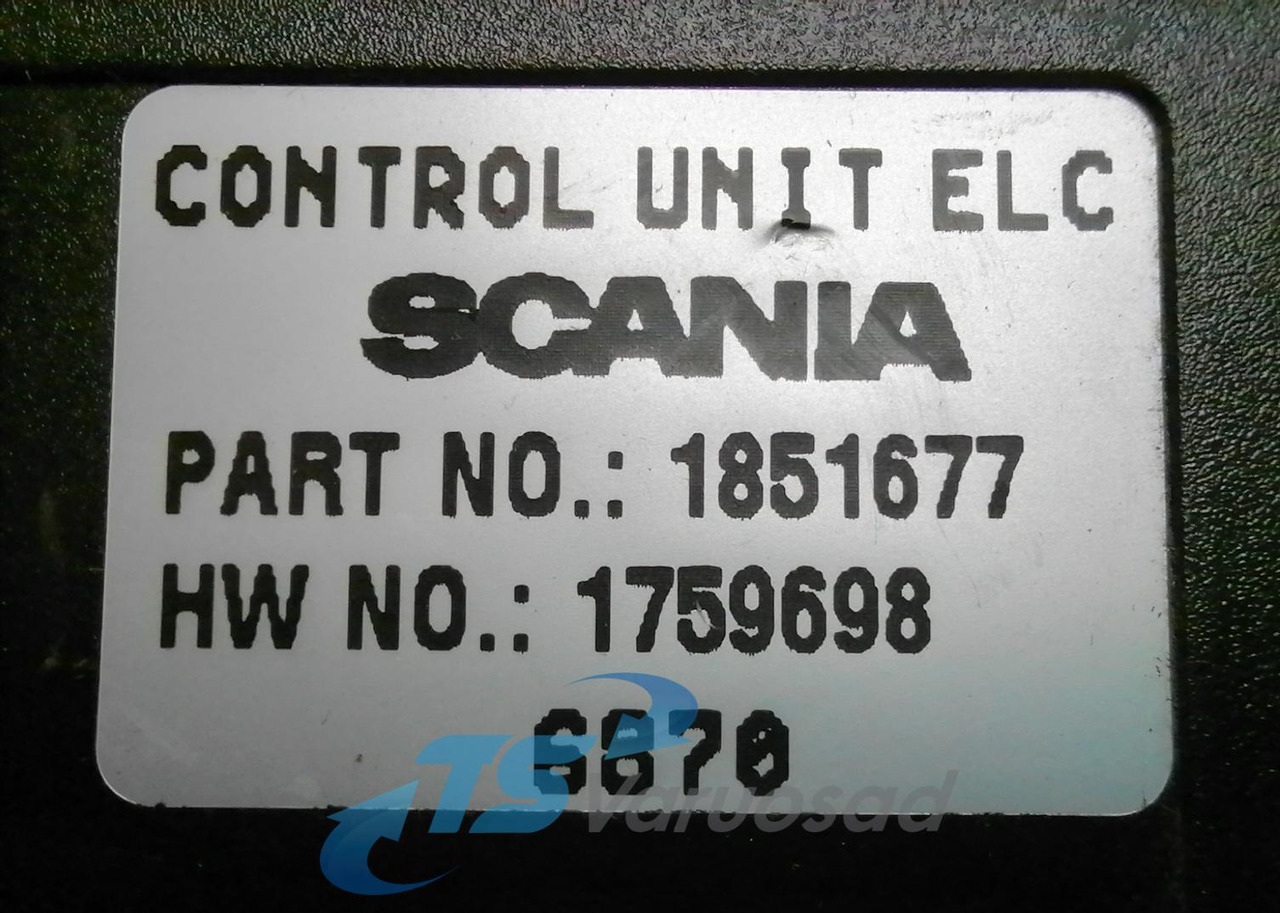 Scania Ecu, ECAS 1759698 - Блок управления для Грузовиков: фото 5 Scania Ecu, ECAS 1759698 - Блок управления для Грузовиков: фото 5