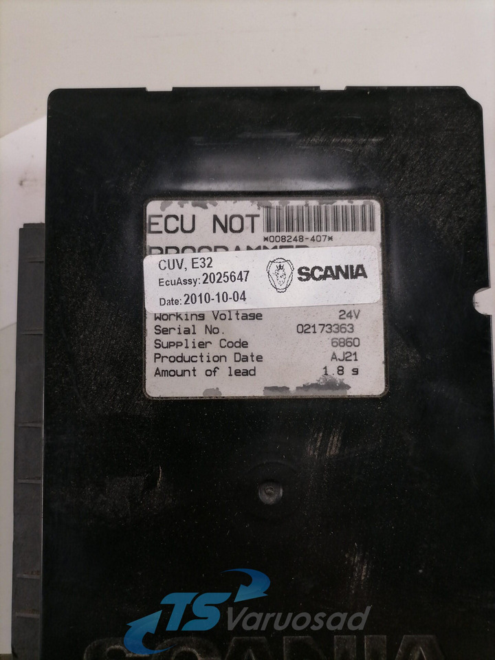 Scania Ecu, VIS 2025647 - Блок управления для Грузовиков: фото 3 Scania Ecu, VIS 2025647 - Блок управления для Грузовиков: фото 3