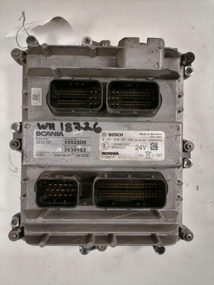 Scania Juhtplokk, OCS 2839153 - Блок управления для Грузовиков: фото 2 Scania Juhtplokk, OCS 2839153 - Блок управления для Грузовиков: фото 2