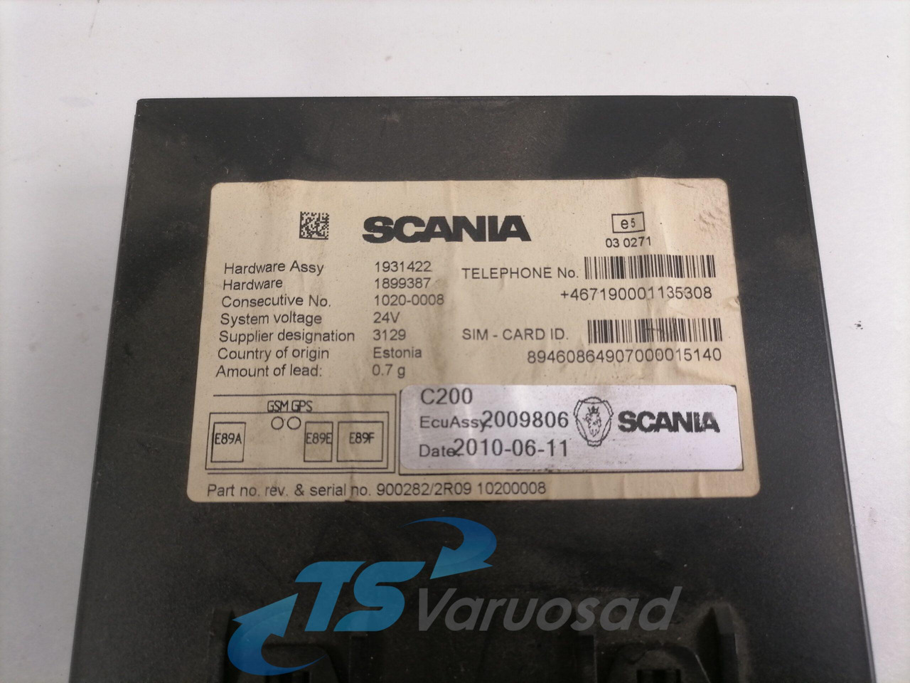 Scania Juhtplokk, RTC 2009806 - Блок управления для Грузовиков: фото 3 Scania Juhtplokk, RTC 2009806 - Блок управления для Грузовиков: фото 3