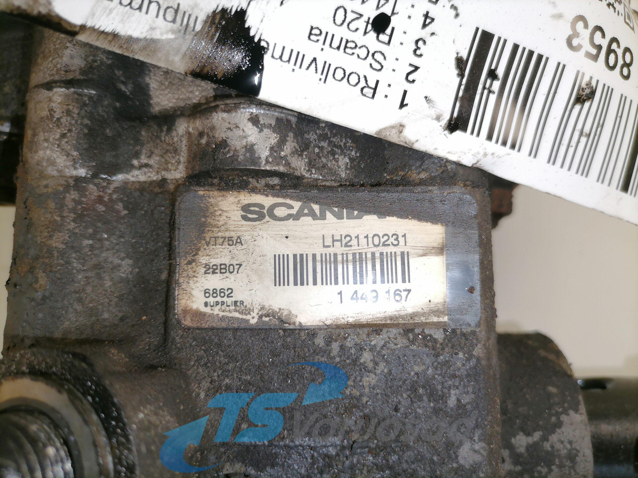 Scania Steering hydraulic pump 1449167 - Насос гидроусилителя для Грузовиков: фото 4 Scania Steering hydraulic pump 1449167 - Насос гидроусилителя для Грузовиков: фото 4