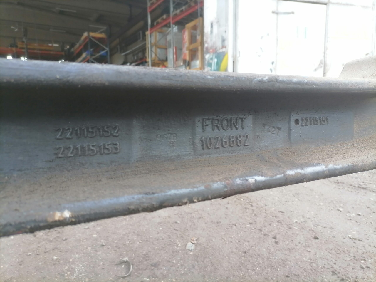Передняя ось для Грузовиков Volvo First axel housing 1026882: фото 6