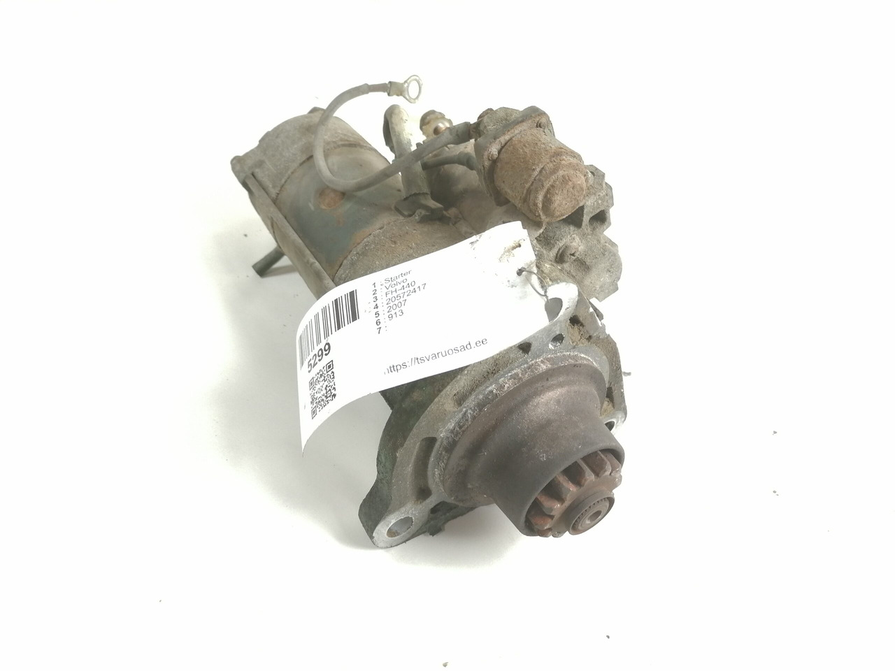 Volvo Starter 20572417 - Стартер для Грузовиков: фото 1 Volvo Starter 20572417 - Стартер для Грузовиков: фото 1