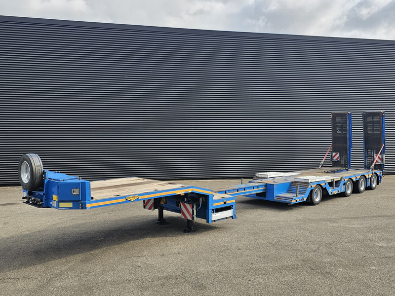 Низкорамный полуприцеп Broshuis 42N5-EU / 4 X WHEEL WELL / RADMULDE / EXTENDABLE / RAMPEN: фото 1