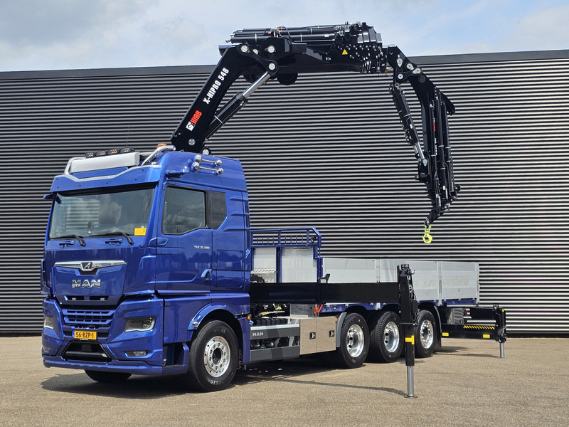 MAN TGX 35.580 / 8x4-4 / HIAB 50TM CRANE+ JIB - Грузовик бортовой/ Платформа, Автоманипулятор: фото 4 MAN TGX 35.580 / 8x4-4 / HIAB 50TM CRANE+ JIB - Грузовик бортовой/ Платформа, Автоманипулятор: фото 4