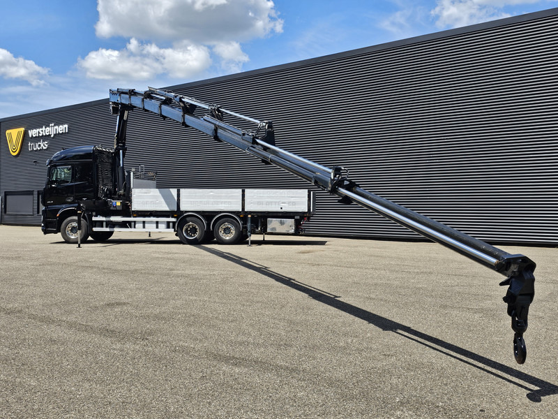 Mercedes-Benz Arocs 2545 6x2 / HMF 32 t/m CRANE / KRAN - Грузовик бортовой/ Платформа, Автоманипулятор: фото 3 Mercedes-Benz Arocs 2545 6x2 / HMF 32 t/m CRANE / KRAN - Грузовик бортовой/ Платформа, Автоманипулятор: фото 3