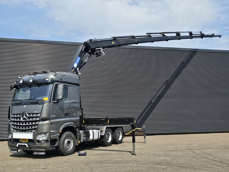 Mercedes-Benz Arocs 2658 6x4 / HMF 40 t/m - 21.3 mtr / WINCH - Автоманипулятор: фото 1 Mercedes-Benz Arocs 2658 6x4 / HMF 40 t/m - 21.3 mtr / WINCH - Автоманипулятор: фото 1