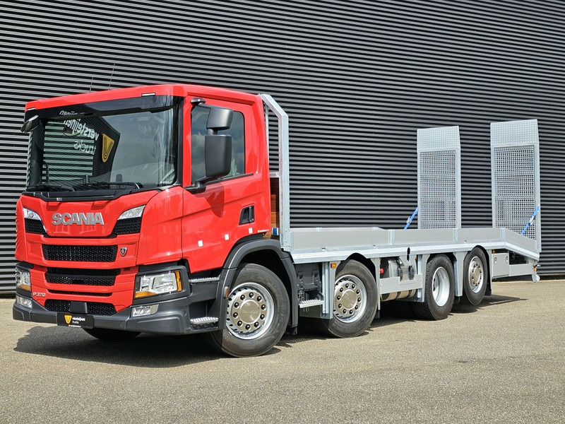 Автовоз Scania P370 / 8x2*6 / OPRIJ WAGEN / MACHINE TRANSPORT / NIEUW!: фото 1