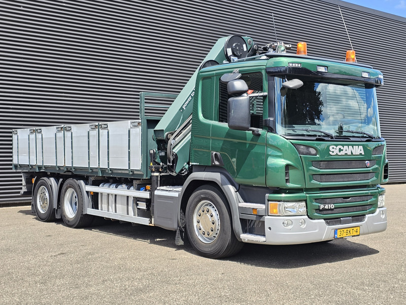 Scania P410 / 6X2-4 / 21 t/m CRANE / KRAN - Грузовик бортовой/ Платформа, Автоманипулятор: фото 4 Scania P410 / 6X2-4 / 21 t/m CRANE / KRAN - Грузовик бортовой/ Платформа, Автоманипулятор: фото 4