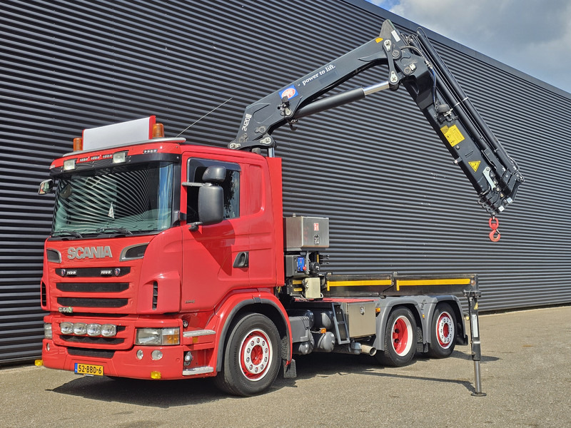 Scania G 440 A 6X2*4 / HMF 24 t/m CRANE / KRAN - Тягач: фото 5 Scania G 440 A 6X2*4 / HMF 24 t/m CRANE / KRAN - Тягач: фото 5