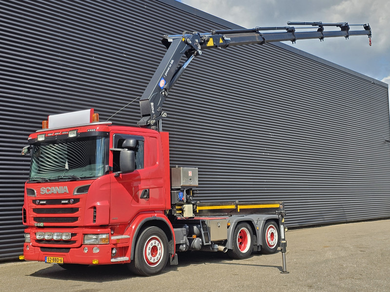 Scania G 440 A 6X2*4 / HMF 24 t/m CRANE / KRAN - Тягач: фото 1 Scania G 440 A 6X2*4 / HMF 24 t/m CRANE / KRAN - Тягач: фото 1