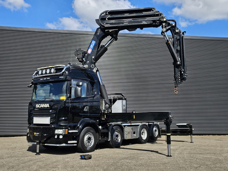 Scania R490 8x2 / HMF 85 T/M CRANE + WINCH + JIB - Тягач: фото 3 Scania R490 8x2 / HMF 85 T/M CRANE + WINCH + JIB - Тягач: фото 3