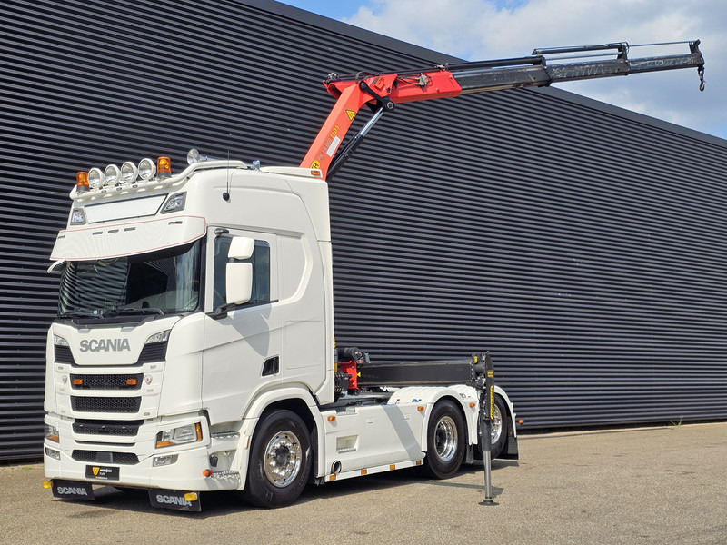 Scania R500 6x2 / RETARDER / PALFINGER CRANE / KRAN - Тягач: фото 1 Scania R500 6x2 / RETARDER / PALFINGER CRANE / KRAN - Тягач: фото 1