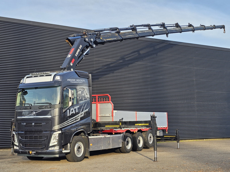 Volvo FH 540 8x4*4 / HIAB 548E-9 CRANE + WINCH / KRAN - Грузовик бортовой/ Платформа, Автоманипулятор: фото 1 Volvo FH 540 8x4*4 / HIAB 548E-9 CRANE + WINCH / KRAN - Грузовик бортовой/ Платформа, Автоманипулятор: фото 1