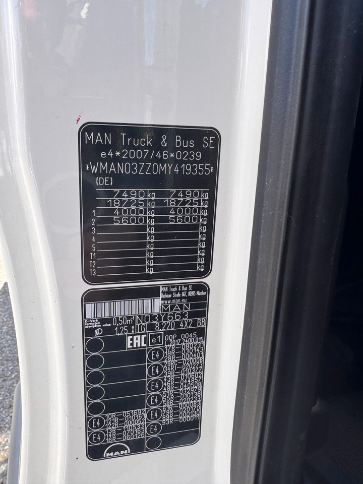 MAN 8.220 Meiller 3.S. Kipper Top Zustand - Самосвал: фото 3 MAN 8.220 Meiller 3.S. Kipper Top Zustand - Самосвал: фото 3