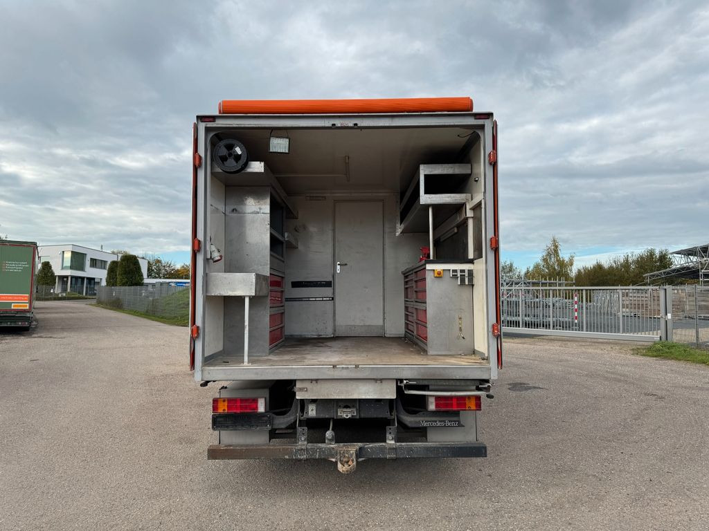 Эвакуатор Mercedes-Benz 1224 4X2 Werkstattwagen Strom Generator Kompress: фото 13