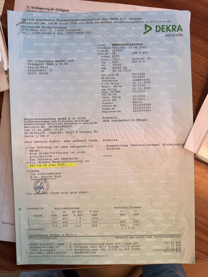 Mercedes-Benz 2536 ADR Valid & kipphydraulik für Gastank - Грузовик-цистерна: фото 4 Mercedes-Benz 2536 ADR Valid & kipphydraulik für Gastank - Грузовик-цистерна: фото 4