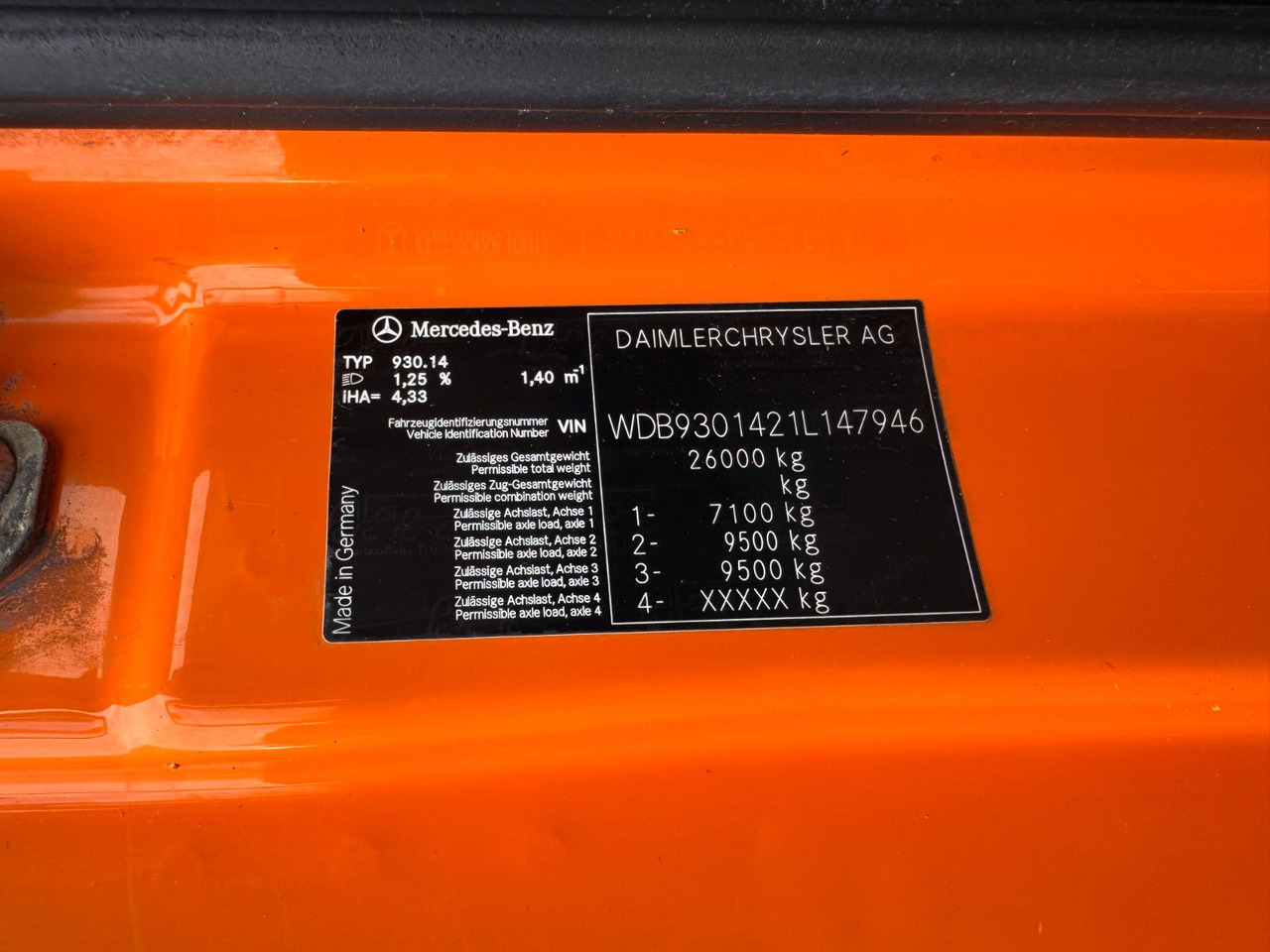 Mercedes-Benz 2646 6X4 Hellmers Saug Druck Spülwagen Retarder - Ассенизатор: фото 4 Mercedes-Benz 2646 6X4 Hellmers Saug Druck Spülwagen Retarder - Ассенизатор: фото 4