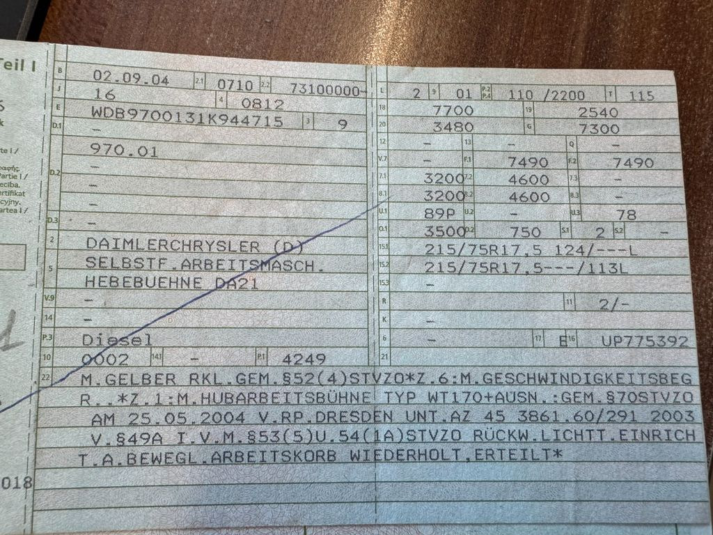 Mercedes-Benz 815 4x2 Hubarbeitsbühne Wumag 170 high 17 m Mercedes-Benz 815 4x2 Hubarbeitsbühne Wumag 170 high 17 m - Грузовик с подъемником, Фургон: фото 2 Mercedes-Benz 815 4x2 Hubarbeitsbühne Wumag 170 high 17 m Mercedes-Benz 815 4x2 Hubarbeitsbühne Wumag 170 high 17 m - Грузовик с подъемником, Фургон: фото 2