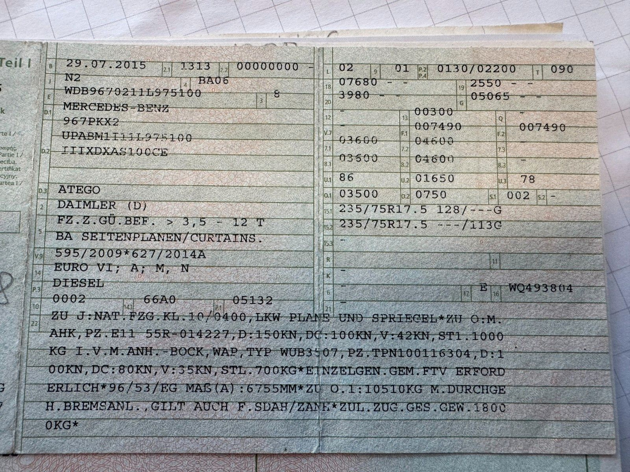 Mercedes-Benz 818 4X2 Pritsche & Plane & Tang Pritsche & Plane Mercedes-Benz 818 4X2 Pritsche & Plane & Tang Pritsche & Plane - Тентованный фургон: фото 2 Mercedes-Benz 818 4X2 Pritsche & Plane & Tang Pritsche & Plane Mercedes-Benz 818 4X2 Pritsche & Plane & Tang Pritsche & Plane - Тентованный фургон: фото 2