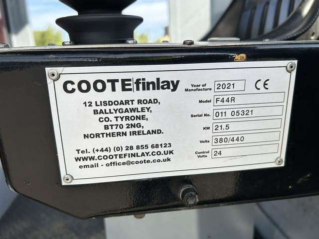 Coote Finlay F44R - Вибропресс: фото 5 Coote Finlay F44R - Вибропресс: фото 5