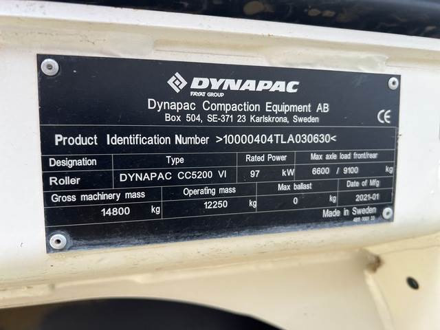 Dynapac CC5200 - Дорожный каток: фото 5 Dynapac CC5200 - Дорожный каток: фото 5