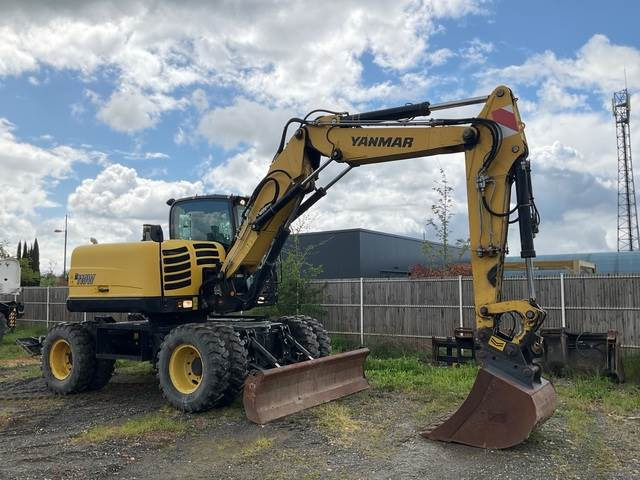 Yanmar B110W - Колёсный экскаватор: фото 4 Yanmar B110W - Колёсный экскаватор: фото 4