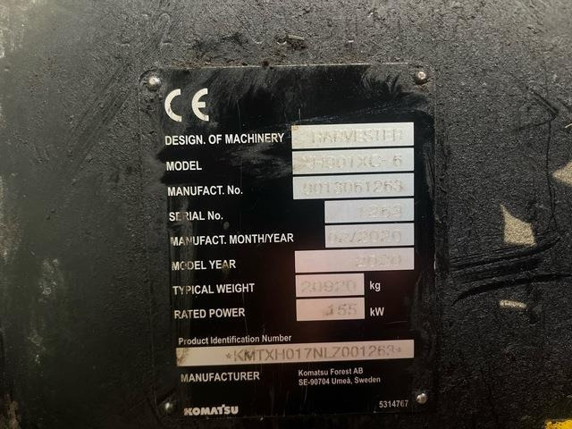 Komatsu XH901XC-6 - Харвестер: фото 5 Komatsu XH901XC-6 - Харвестер: фото 5