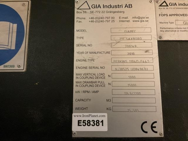 Грузовик с подъемником Giamec 211: фото 10