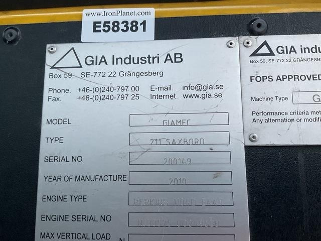 Грузовик с подъемником Giamec 211: фото 6