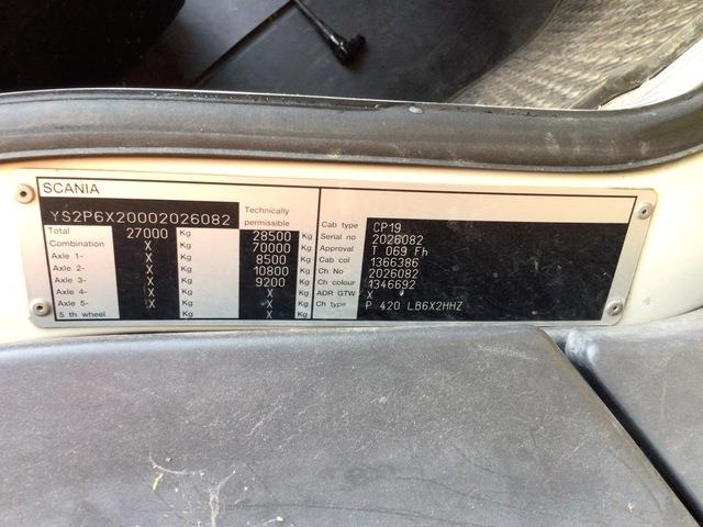 Scania P420LB - Автобетоносмеситель: фото 5 Scania P420LB - Автобетоносмеситель: фото 5