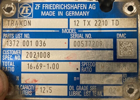 ZF 12 TX 2210 TD - Коробка передач для Грузовиков: фото 3 ZF 12 TX 2210 TD - Коробка передач для Грузовиков: фото 3