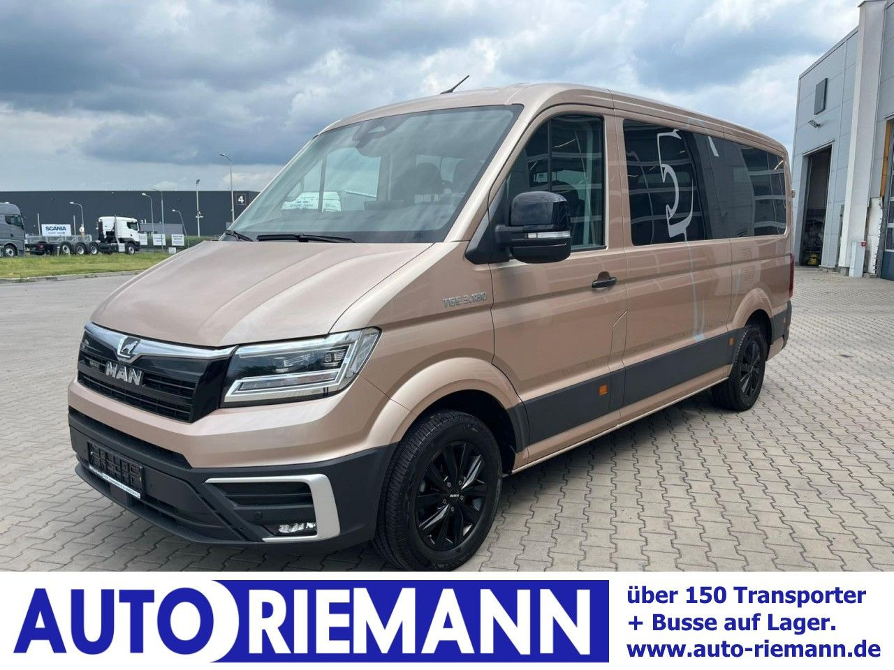 MAN TGE 3.180 TDi Kombi 9 Sitzer LED LM KAMERA Sonde - Пассажирский фургон: фото 1 MAN TGE 3.180 TDi Kombi 9 Sitzer LED LM KAMERA Sonde - Пассажирский фургон: фото 1