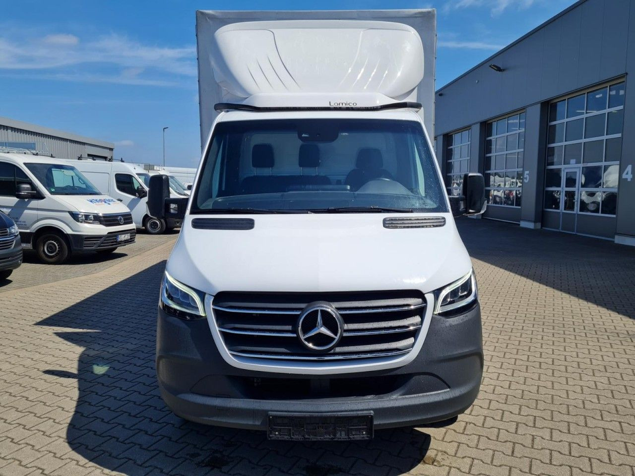 Mercedes-Benz Sprinter 317 Pritsche Plane 10 Pal. RWD LED - Тентованный фургон: фото 2 Mercedes-Benz Sprinter 317 Pritsche Plane 10 Pal. RWD LED - Тентованный фургон: фото 2