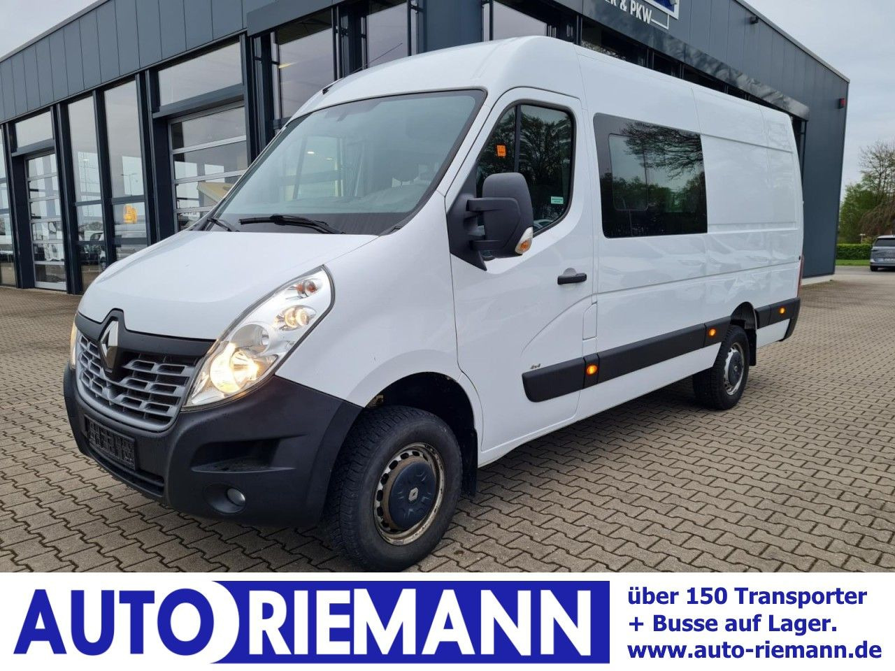Renault Master 3,5t Kasten Doka dCi 130 L4H2 4x4 Allrad - Цельнометаллический фургон, Грузопассажирский фургон: фото 1 Renault Master 3,5t Kasten Doka dCi 130 L4H2 4x4 Allrad - Цельнометаллический фургон, Грузопассажирский фургон: фото 1
