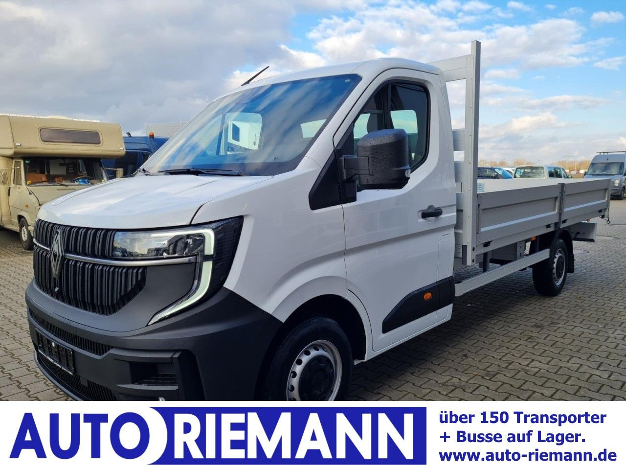 Renault Master New 35 Pritsche lang KLIMA KOMFORT TEMPOM - Малотоннажный бортовой грузовик: фото 1 Renault Master New 35 Pritsche lang KLIMA KOMFORT TEMPOM - Малотоннажный бортовой грузовик: фото 1
