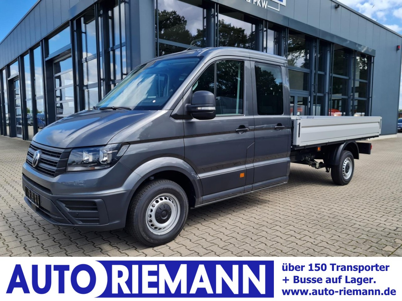 Volkswagen Crafter 35 DOKA Pritsche Maxi L4 KLIMA TEMPOMAT - Малотоннажный бортовой грузовик, Грузопассажирский фургон: фото 1 Volkswagen Crafter 35 DOKA Pritsche Maxi L4 KLIMA TEMPOMAT - Малотоннажный бортовой грузовик, Грузопассажирский фургон: фото 1