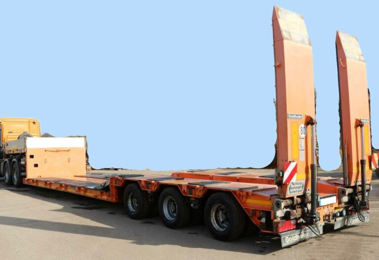 Goldhofer STZ-TL3-34/80 – low-bed trailer / Tiefbett-Tieflader - Низкорамный прицеп: фото 1 Goldhofer STZ-TL3-34/80 – low-bed trailer / Tiefbett-Tieflader - Низкорамный прицеп: фото 1