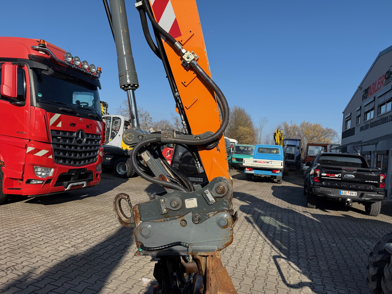 Колёсный экскаватор Liebherr A914 Mobilbagger OQ65 Klima: фото 10