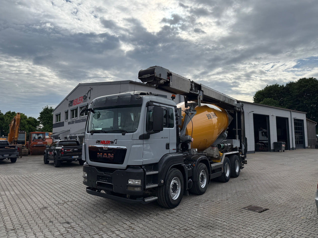 MAN TGS 32.440 Betonmischer 9m3 mit Förderband Liebherr - Автобетоносмеситель: фото 2 MAN TGS 32.440 Betonmischer 9m3 mit Förderband Liebherr - Автобетоносмеситель: фото 2