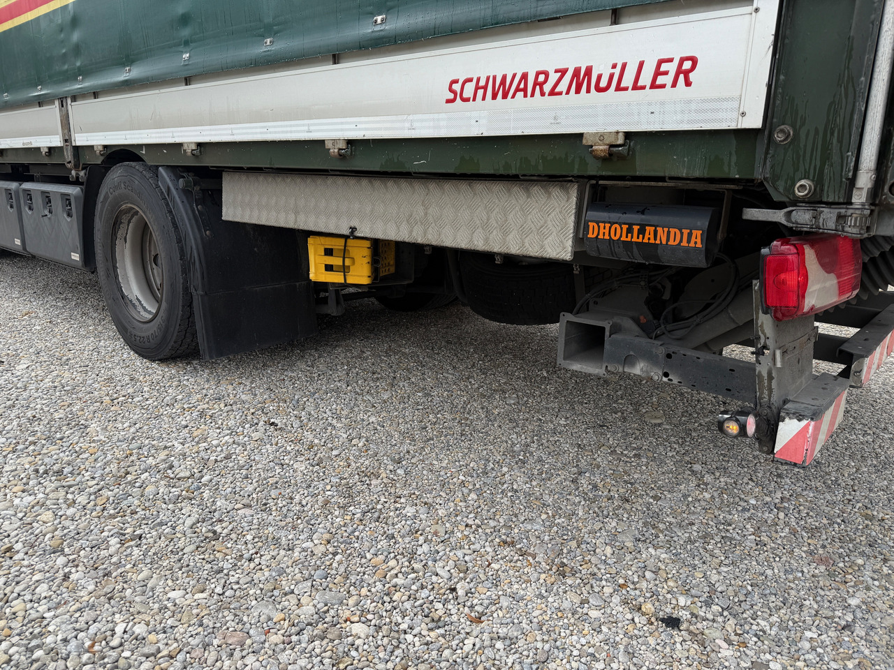 Тентованный грузовик Scania R450 Gardine+Bordwand+Edscha AHK LBW: фото 6