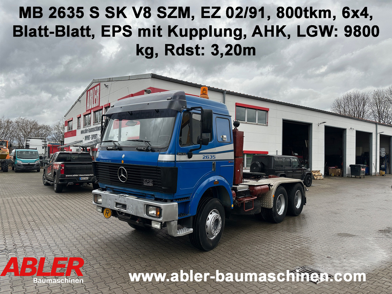 Mercedes-Benz 2635 S SK SZM 6x4 - Тягач: фото 1 Mercedes-Benz 2635 S SK SZM 6x4 - Тягач: фото 1