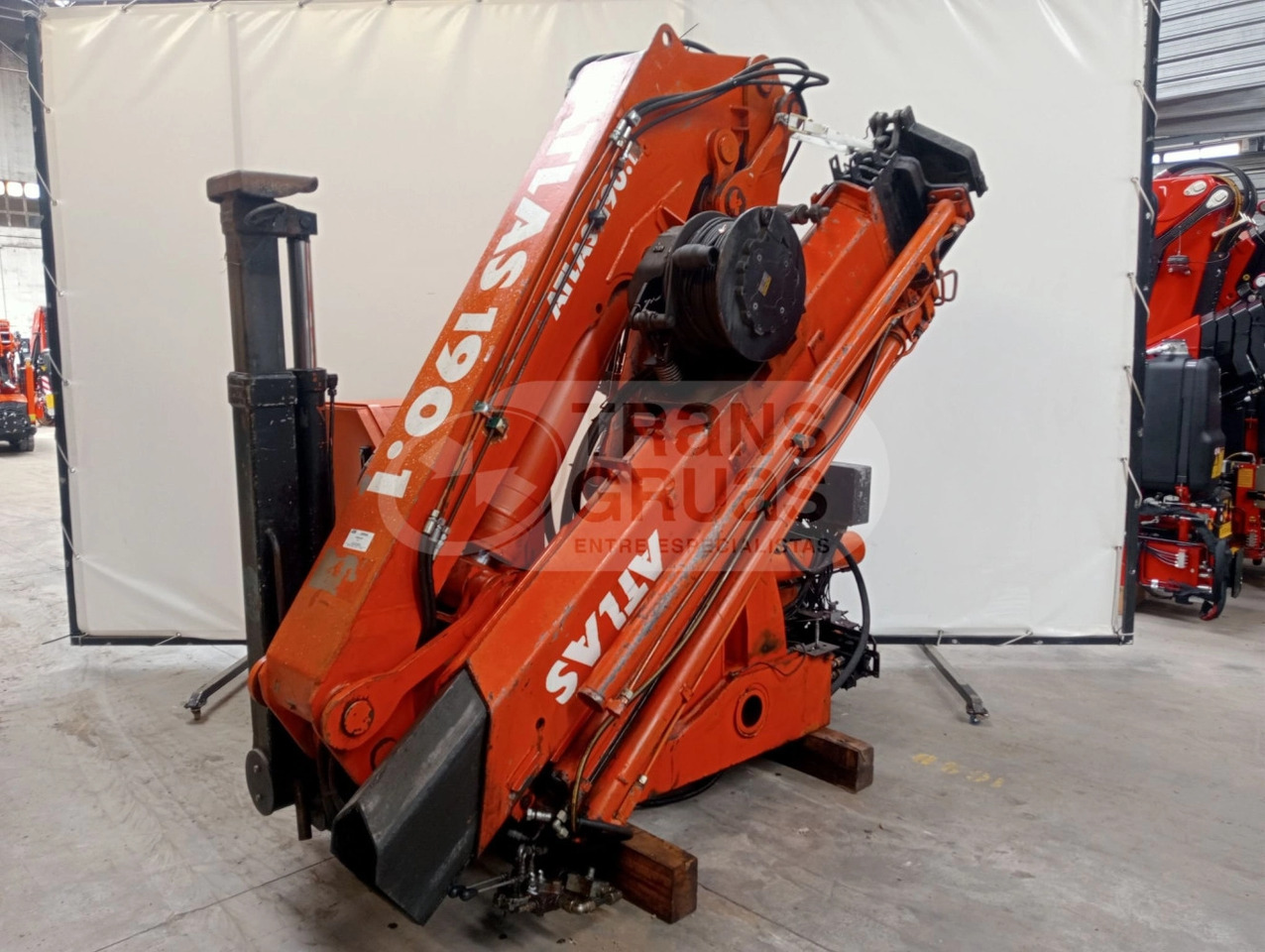 Grúa Atlas AK 190.1 A5 - Кран-манипулятор для Грузовиков: фото 4 Grúa Atlas AK 190.1 A5 - Кран-манипулятор для Грузовиков: фото 4