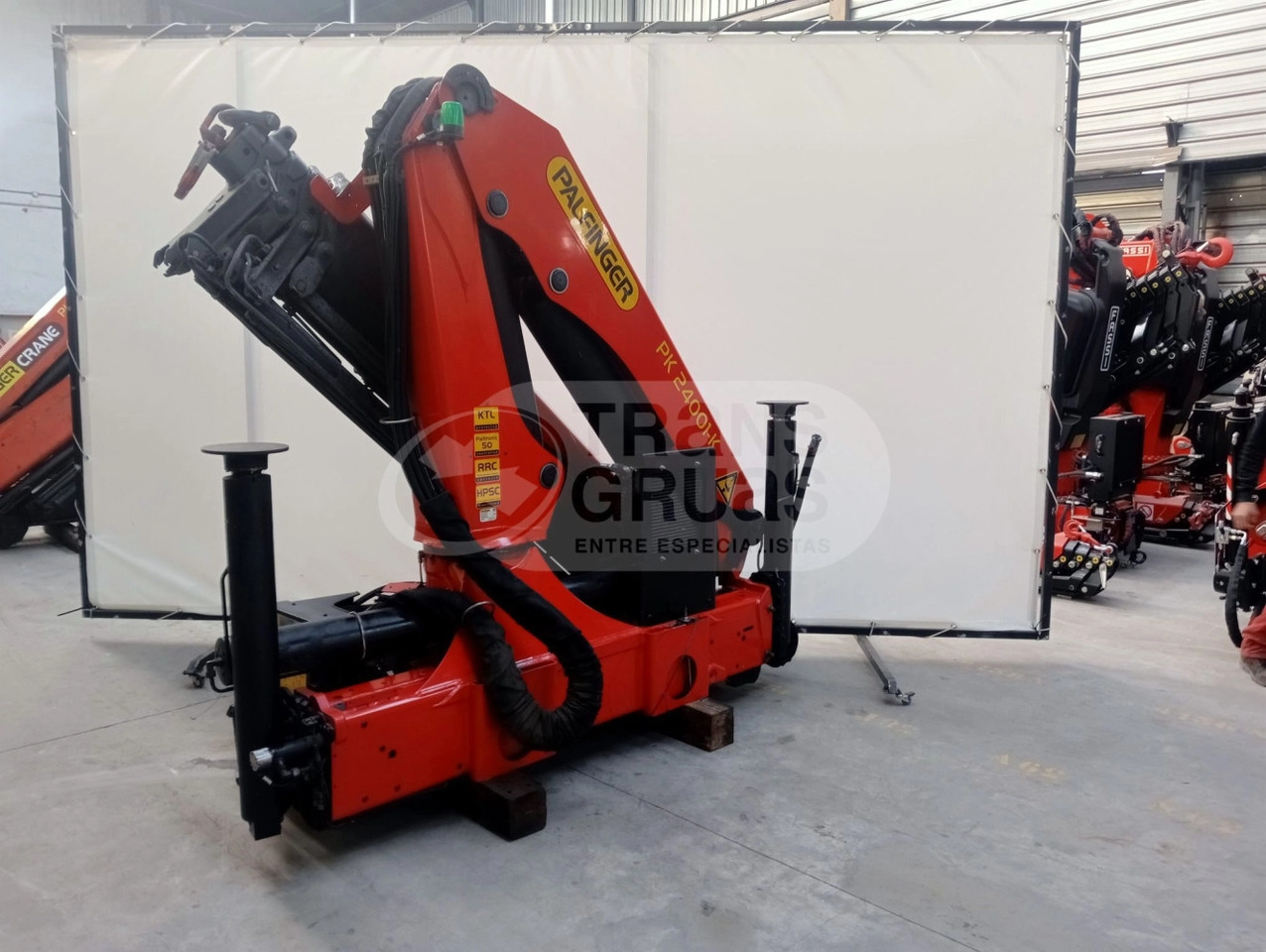 Grúa Palfinger PK 24001 K - Кран-манипулятор для Грузовиков: фото 4 Grúa Palfinger PK 24001 K - Кран-манипулятор для Грузовиков: фото 4