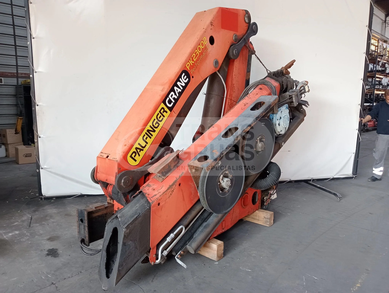 Grúa hidráulica Palfinger PK 23002 - Кран-манипулятор: фото 3 Grúa hidráulica Palfinger PK 23002 - Кран-манипулятор: фото 3