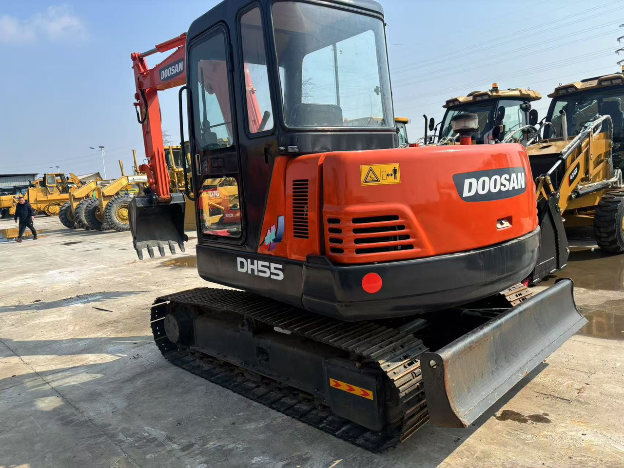 Doosan DH55 - Мини-экскаватор: фото 4 Doosan DH55 - Мини-экскаватор: фото 4