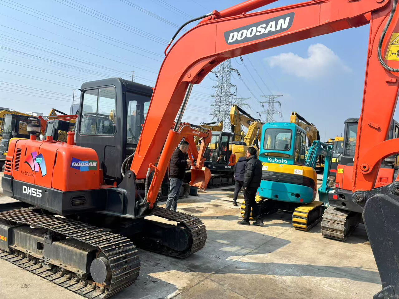 Doosan DH55 - Мини-экскаватор: фото 2 Doosan DH55 - Мини-экскаватор: фото 2