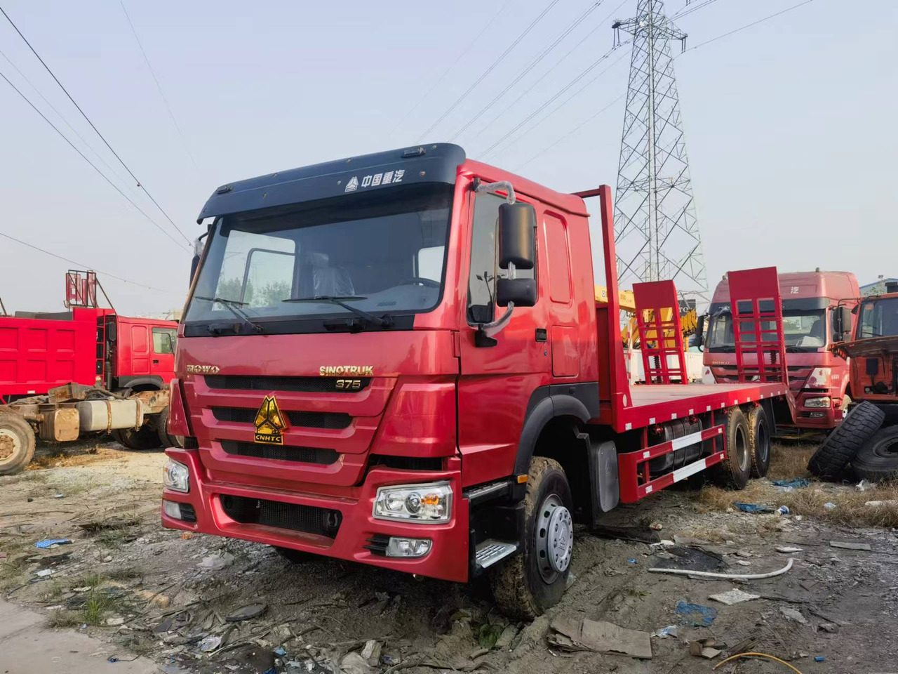 Sinotruk HOWO 375 6*4 Semi-trailer Truck - Полуприцеп бортовой/ Платформа: фото 1 Sinotruk HOWO 375 6*4 Semi-trailer Truck - Полуприцеп бортовой/ Платформа: фото 1