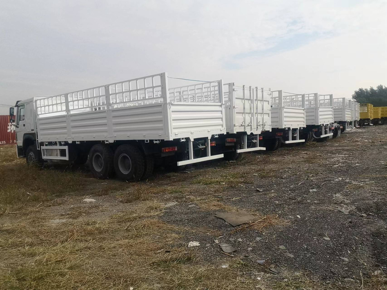 SINOTRUK HOWO LIVESTOCK DUMP TRUCK WITH FENCE 371 375 380 400 420 460 HP - Самосвал: фото 1 SINOTRUK HOWO LIVESTOCK DUMP TRUCK WITH FENCE 371 375 380 400 420 460 HP - Самосвал: фото 1